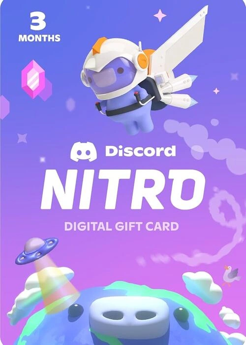 Discord Nitro 3 Months Trial